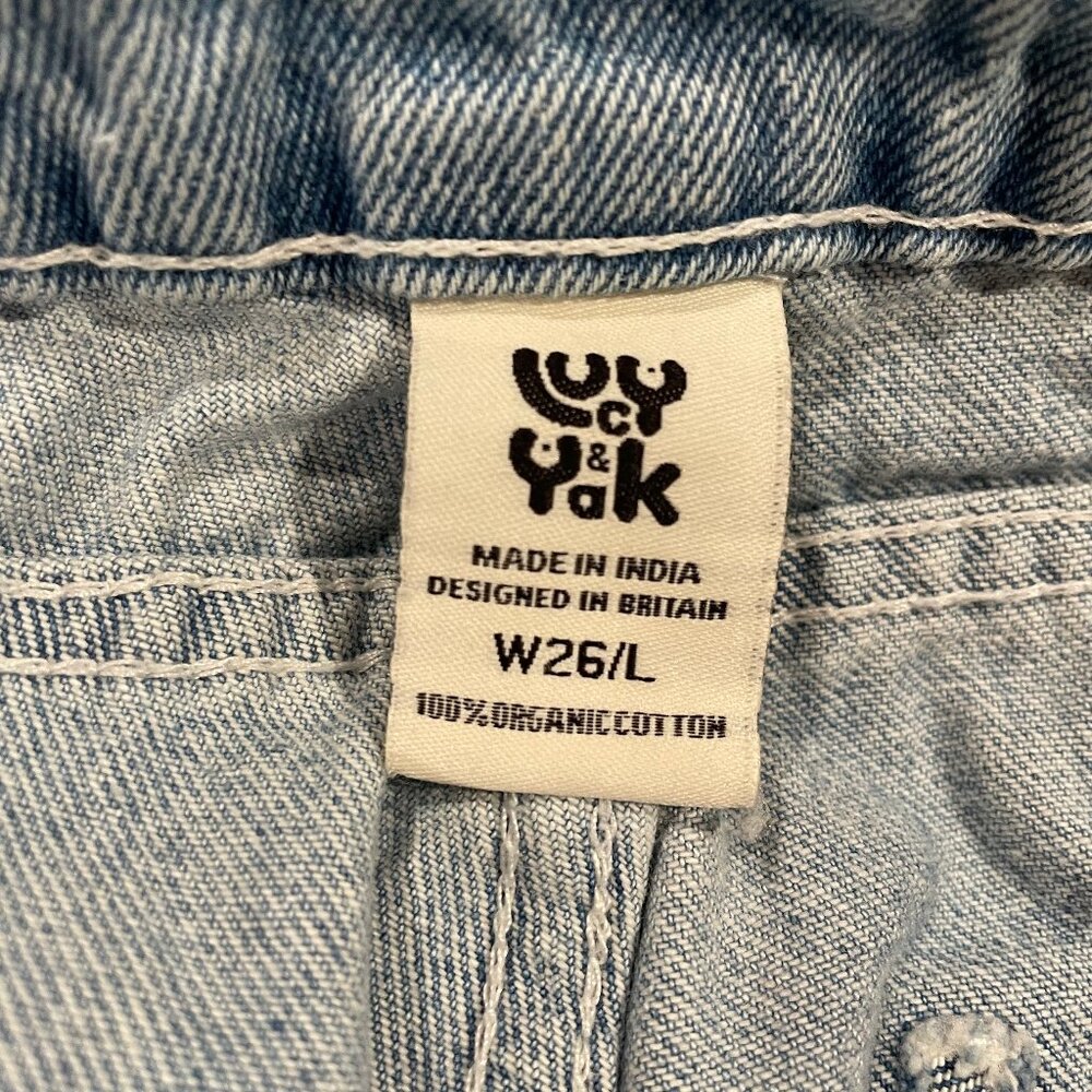 Light Wash "Dana" Mom Jean - Picture 9 of 9